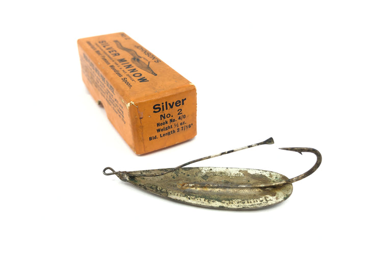 Johnson's Silver Minnow No. 2 Box and Minnow