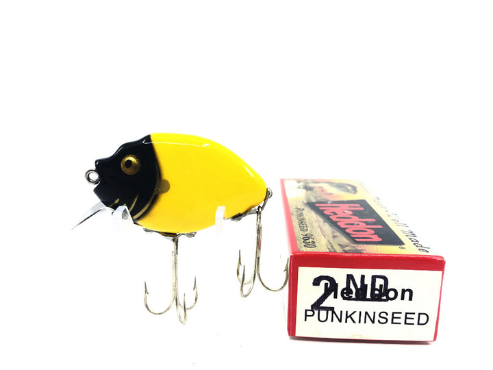 Heddon 9630 2nd Punkinseed X9630YBKHG Yellow Black Head Color New in Box