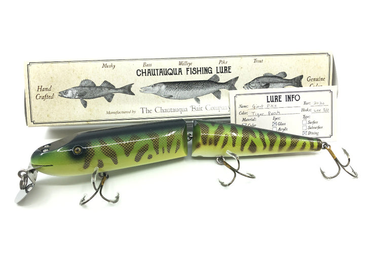 Chautauqua 10" Giant Pikie in Tiger Perch 2020 Color