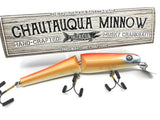 Jointed Chautauqua 8" Minnow Musky Lure Special Order Color "Goldfish"