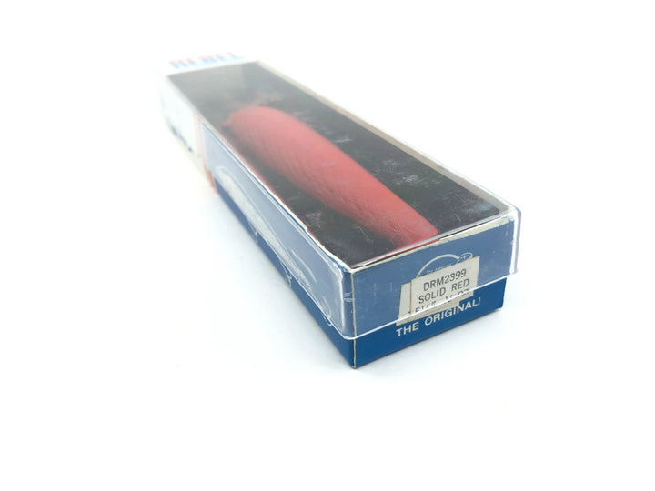 Rebel Vintage Deep Runner Metal Lip DRM2399 Solid Red Color with Box