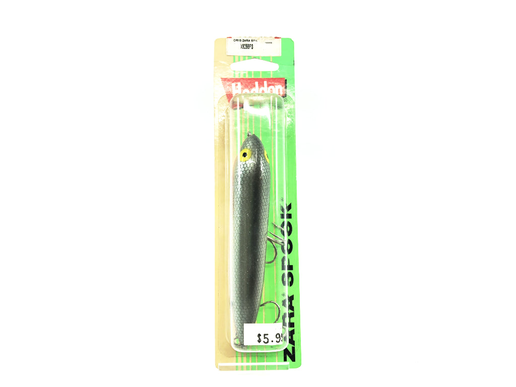 Heddon Original Zara Spook FS Flash Shad Discontinued Color New on Card