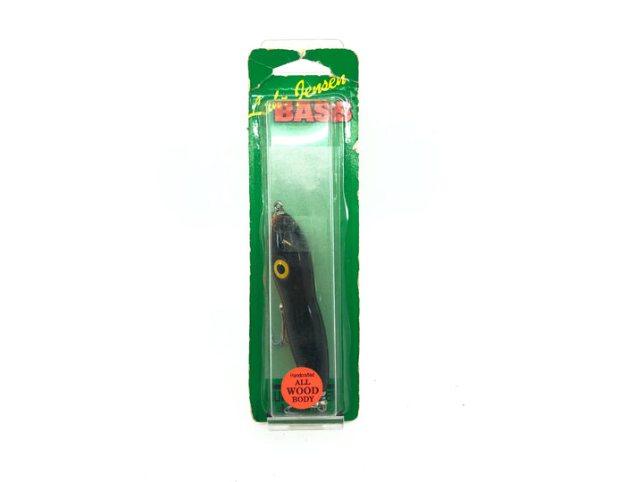 Luhr-Jensen Wood Walker Lure Black Glitter/Orange Belly Color