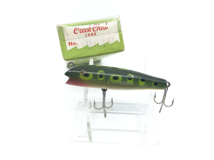 Creek Chub Spinning Darter Frog Color with Box 9019