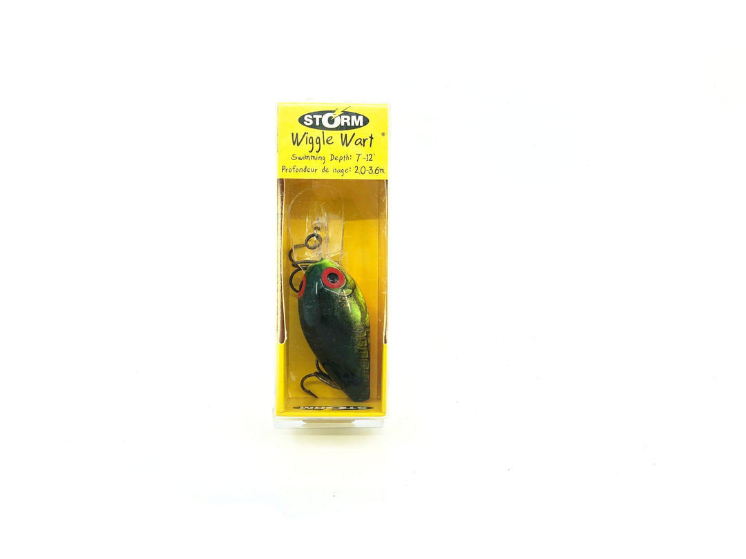 Storm Wiggle Wart WW05 #382 Chartreuse Crayfish Color New in Box