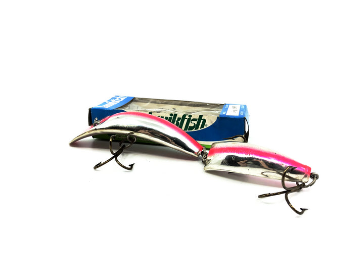 Pre Luhr-Jensen Kwikfish Jointed K18J SPR Red Fluorescent Stripe Color New in Box Old Stock
