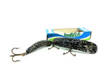Pre Luhr-Jensen Kwikfish K18J Jointed BS Black/Silver Specks Color New in Box Old Stock