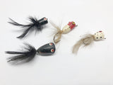 Lot of Four Flies / Poppers