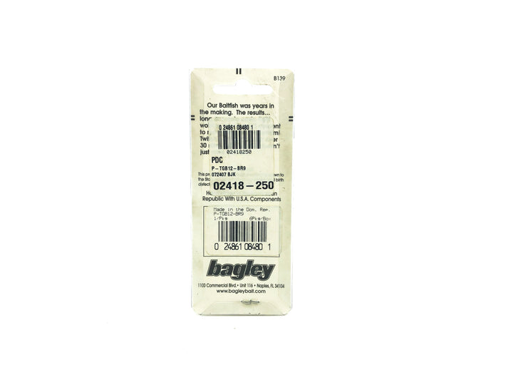 Bagley Baitfish BR Bream Color New on Card