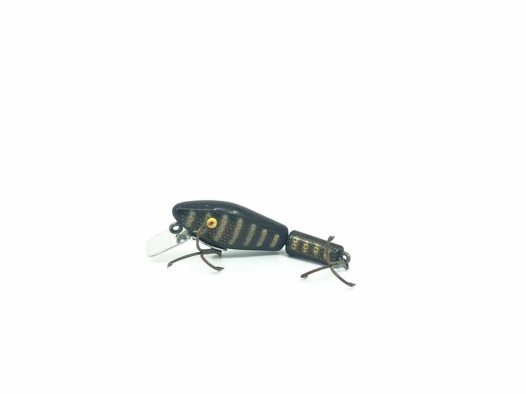 L & S Bass Master 25 Black/Brown Scale/White Ribs, Opaque Eyes
