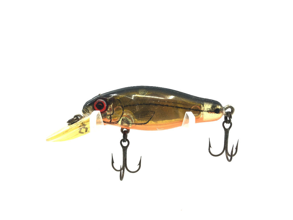 Bomber Smilin Minno 36AXSIO Silver Flash/Orange Belly Screwtail