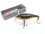 Rapala Shad Rap SSR-7 SG Gold Black Color Lure New in Box Shallow Runner