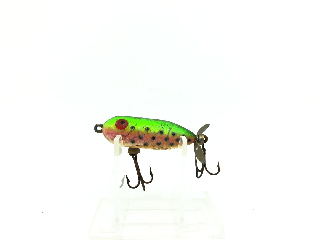 Heddon Tiny Torpedo G-Fleck Rainbow Trout Color