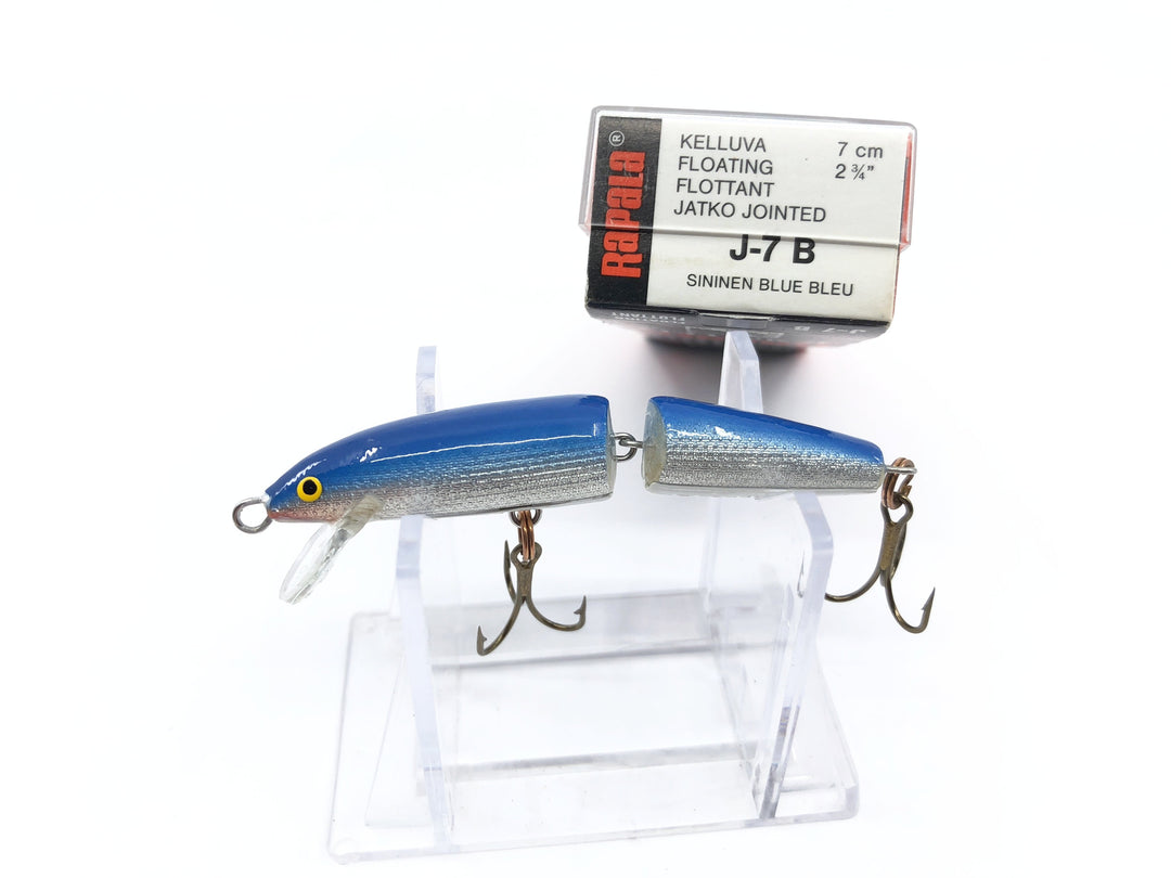 Rapala J-7 B Blue Color Jointed Lure New in Box
