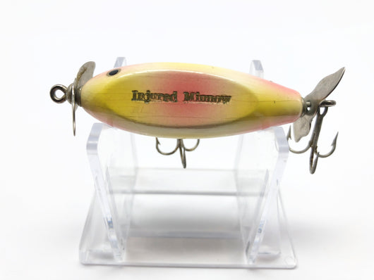 Creek Chub 9500 Wooden Spinning Injured Minnow Pearl Color 9538