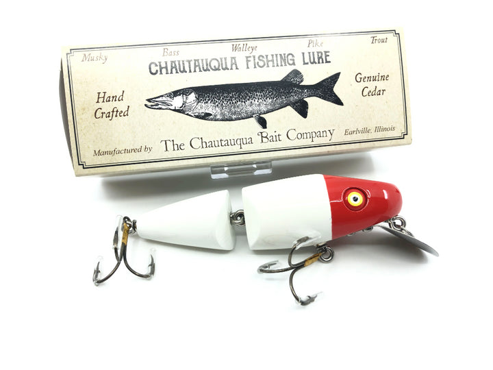 Chautauqua Wooden Super Shark Red and White Color