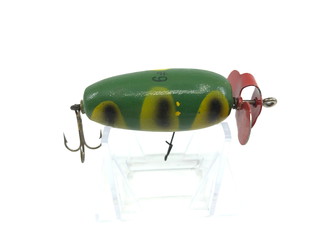 Helin Fishcake #9 Frog Color Wooden Lure