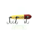 Wooden Heddon Lucky 13 JRH Red Head Frog Scale Color