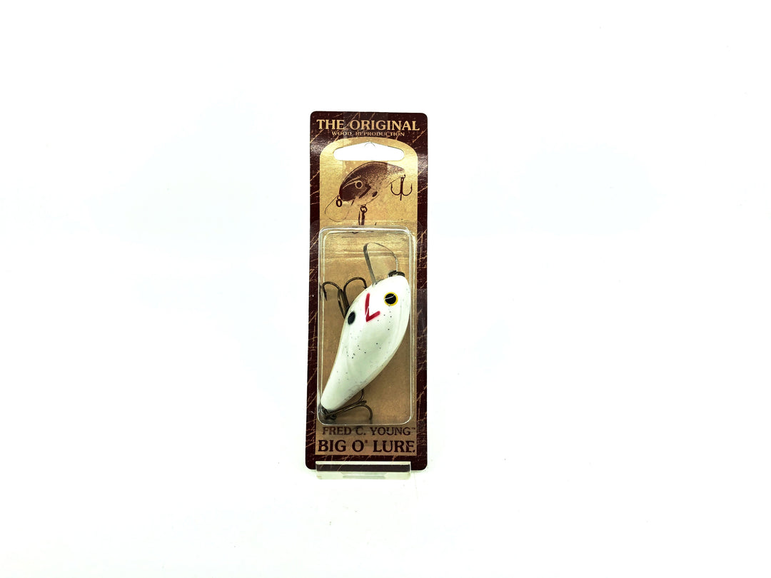 Cotton Cordell Fred Young Original Big O Wooden Lure Ghost Shad Color