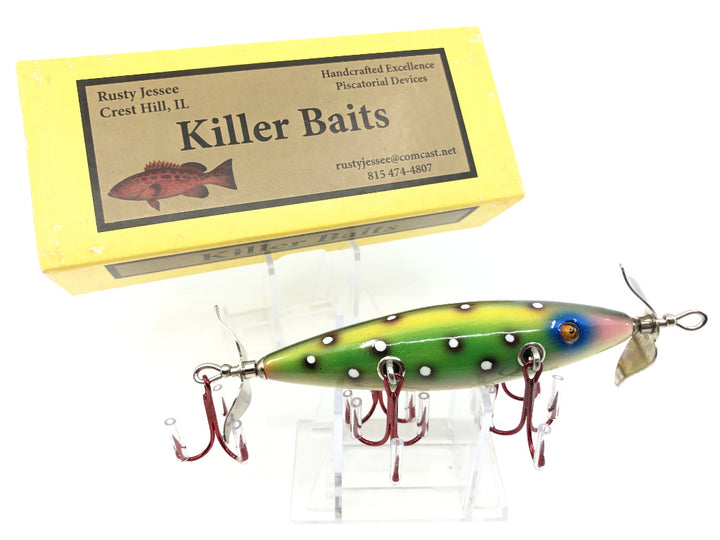 Rusty Jessee Killer Baits Model 150 Minnow in Amazon Frog Color 2014