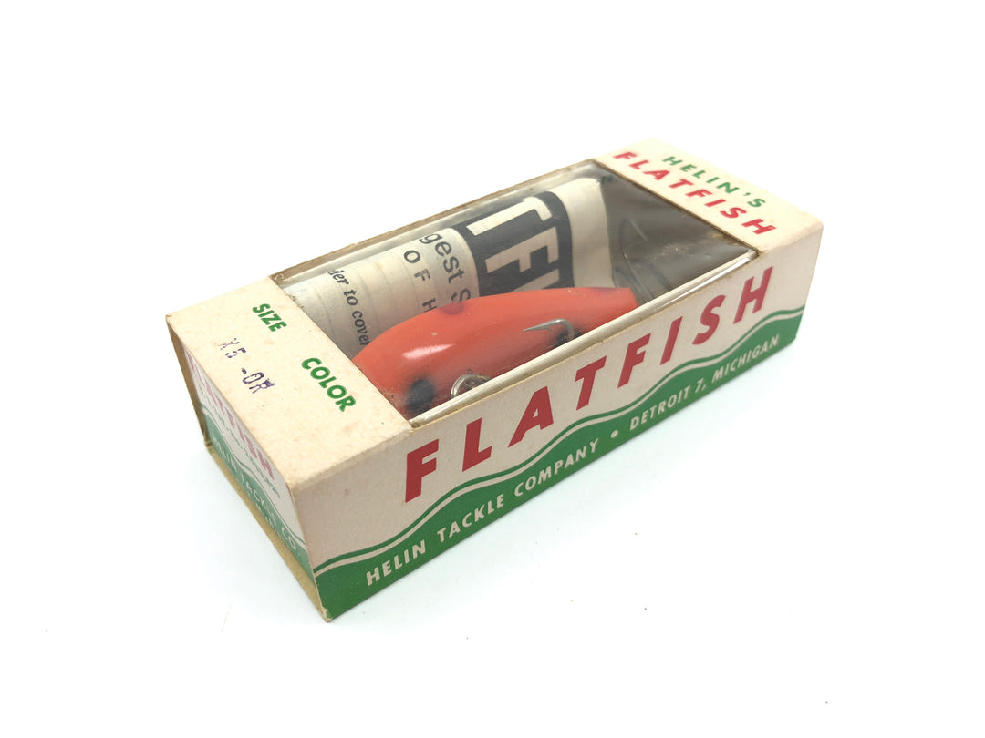 Helin Flatfish X5 OR Orange Color in Box