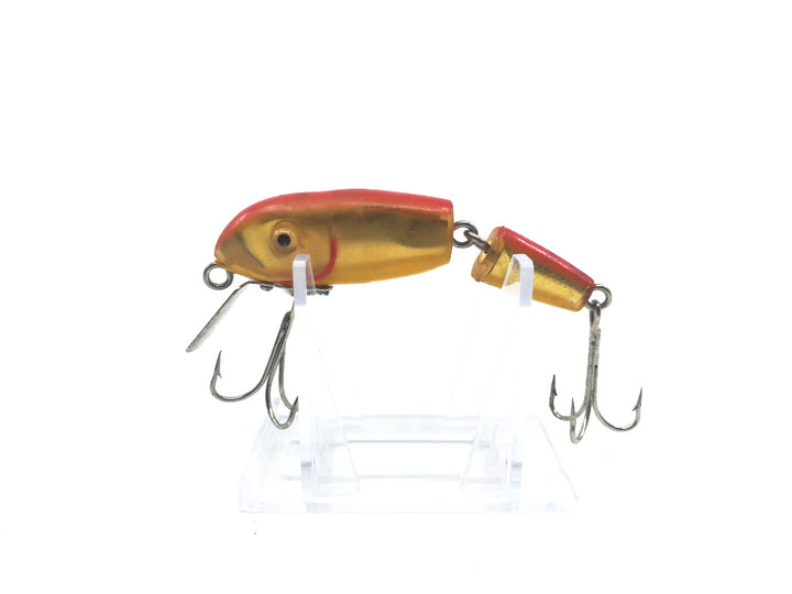 Japanese Made Jointed Minnow Gold and Red