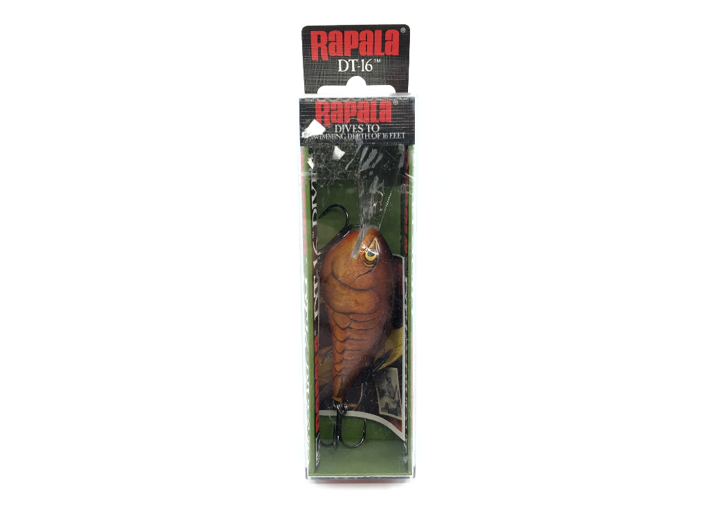 Rapala Dives-To 16 DT-16 DCW Dark Brown Crawdad Color New in Box Old Stock
