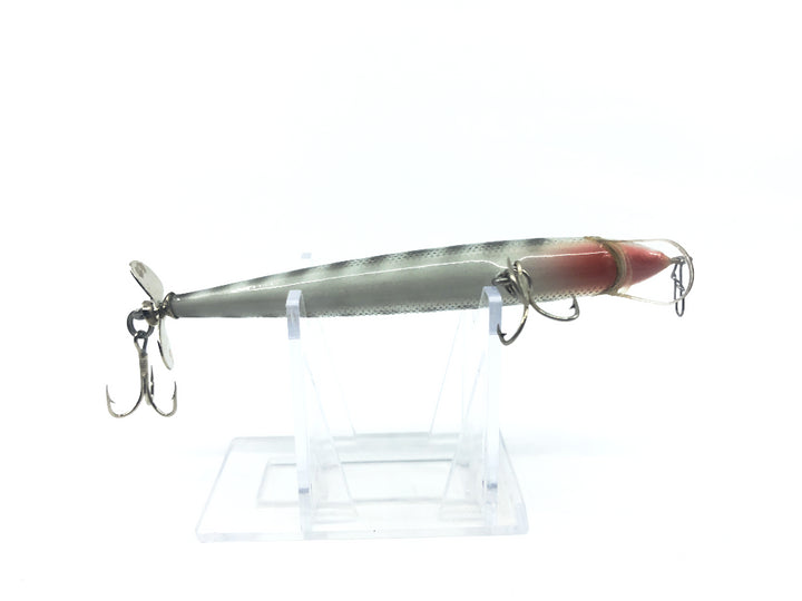 Unmarked Possible Bagley Minnow Silver with Black Ribs Color