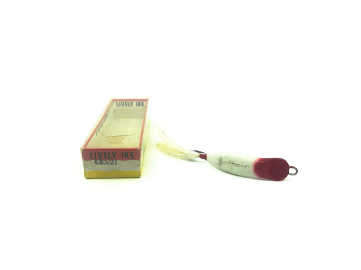Lazy Ike Lively Ike LIL-21 RW Red White Color with Box