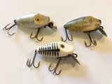 Heddon Midget Digit Lot of Three