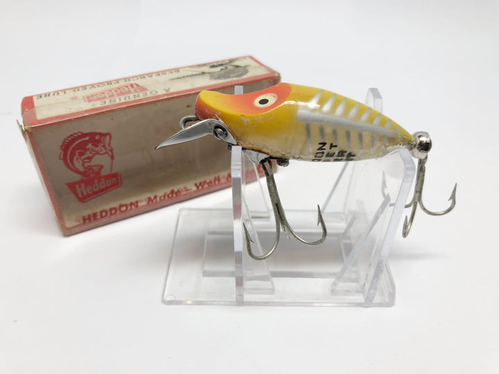 Heddon Midget Digit River Runt Yellow Shore in Box