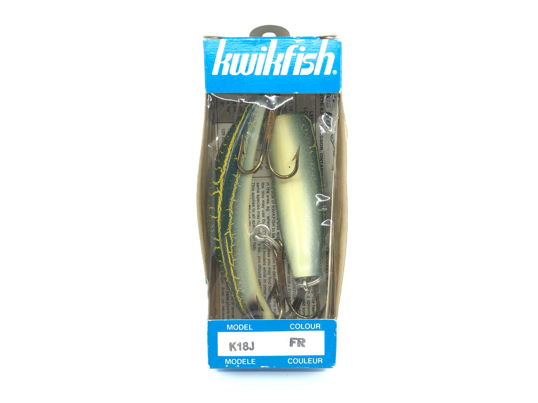 Luhr-Jensen Kwikfish K18J Jointed FR Frog Color New in Box Old Stock