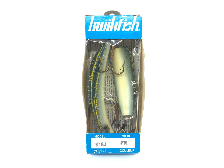 Pre Luhr-Jensen Kwikfish K18J Jointed FR Frog Color New in Box Old Stock