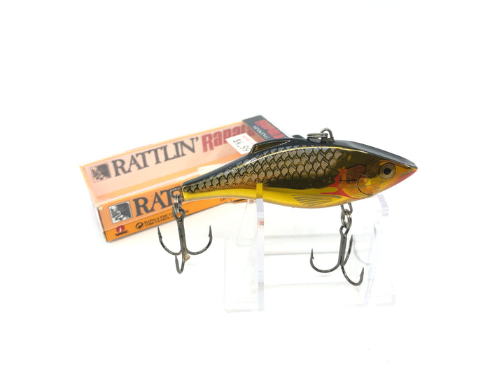 Rapala Rattlin' Rap RNR-8 SG Silver Gold Color New in Box Old Stock