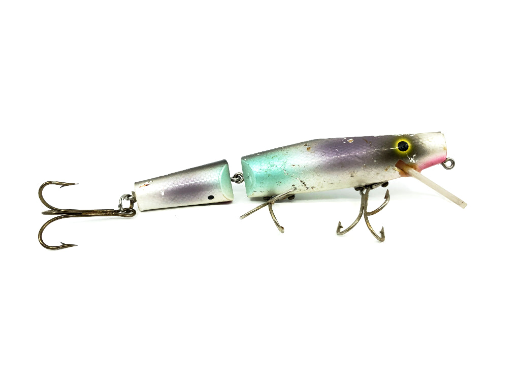 Wiley Jointed 6 1/2" Musky Killer in Purple Green Shad Color