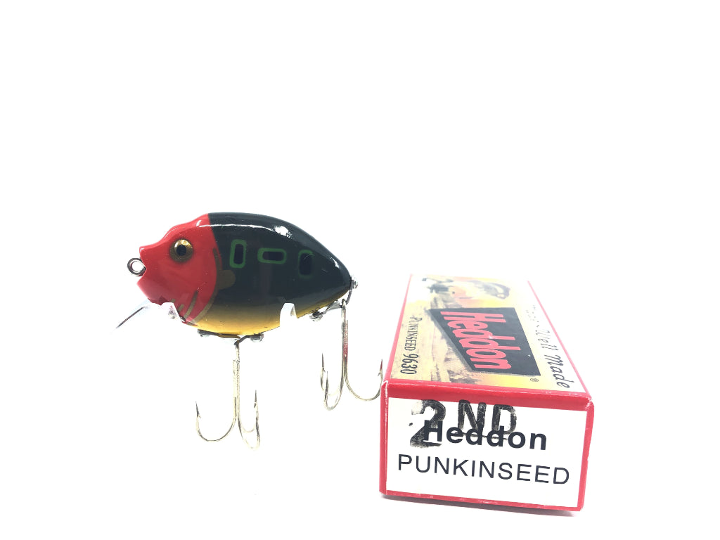 Heddon 9630 2nd Punkinseed X9630BFRHG Bullfrog Red Head, Gold Color New in Box
