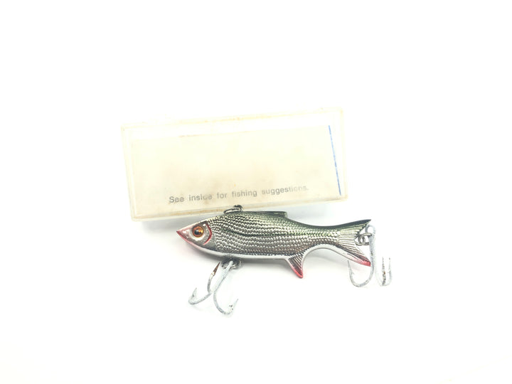 Doll Fish V27 Silver and Green Minnow New in Box Old Stock