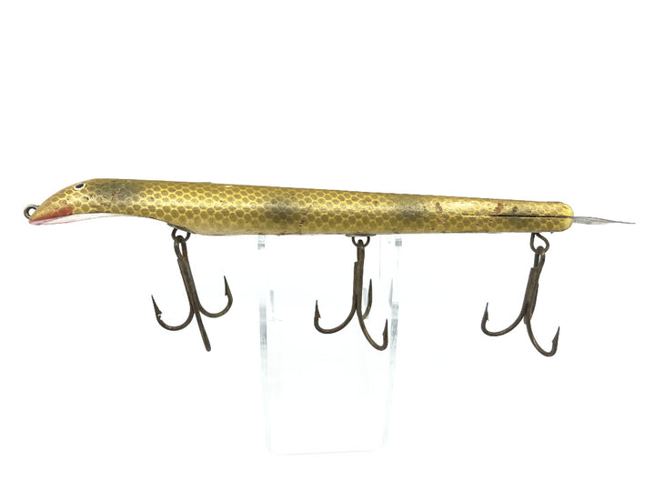 Suick Musky Thriller 9" Long Golden Shiner Color Older Model