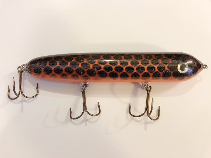 Suick Weagle 8" Musky Lure in Stink Pumpkin Color