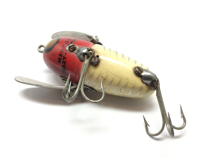 Heddon Crazy Crawler Red Head White Shore Color
