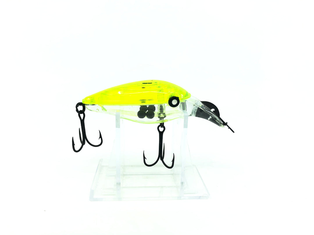 Rebel Blackstar Minnow, WY Chartreuse/Lime Color.