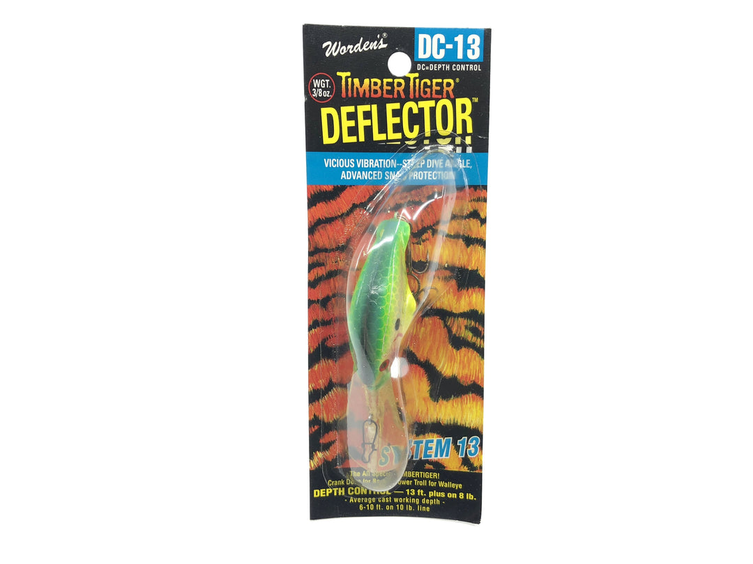 Worden Timber Tiger Deflector DC-13 Color 268 Vitamin C Shad