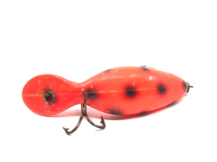 Heddon Tadpolly Orange and Black Spots