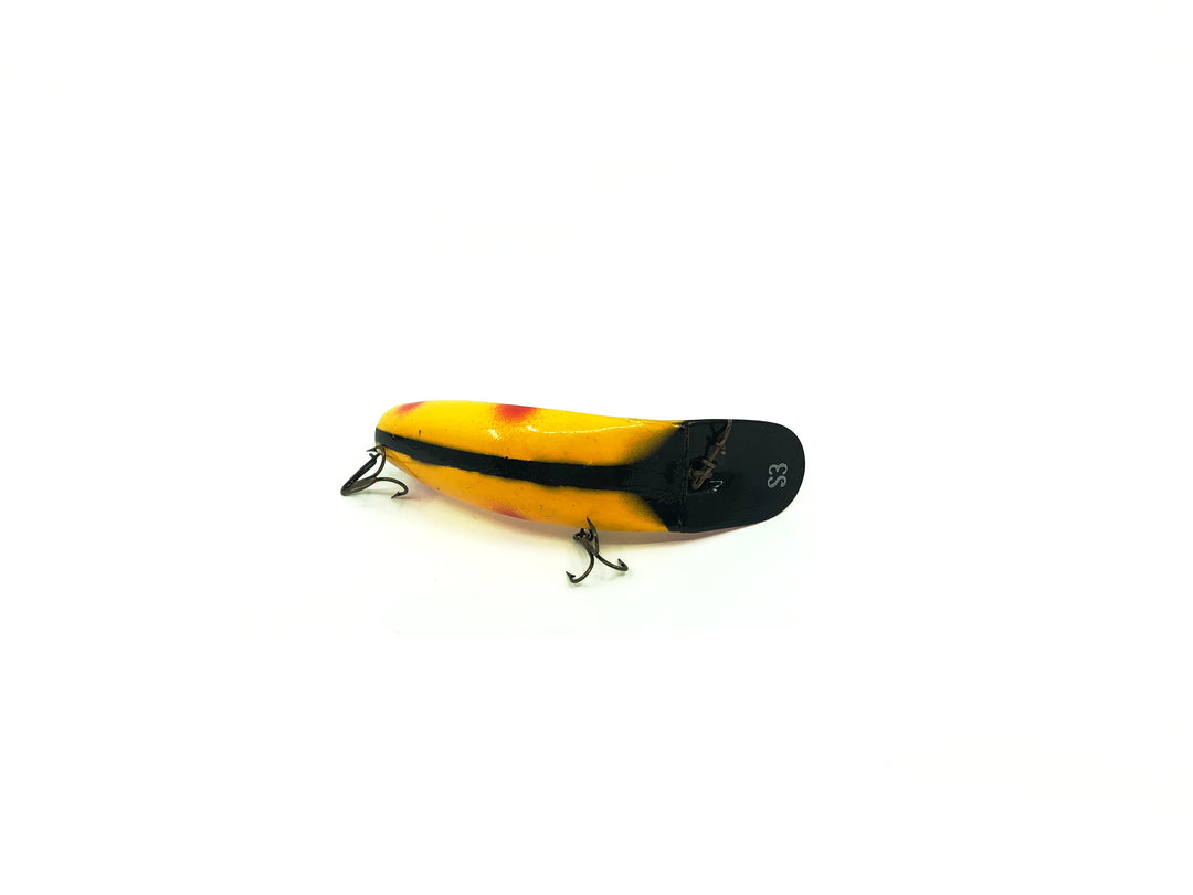 Helin Flatfish S3 Vintage Flatfish YB Yellow Black Color
