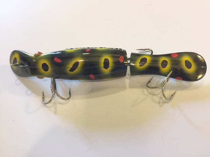 Drifter Tackle The Believer 8" Jointed Musky Lure Frog Pattern