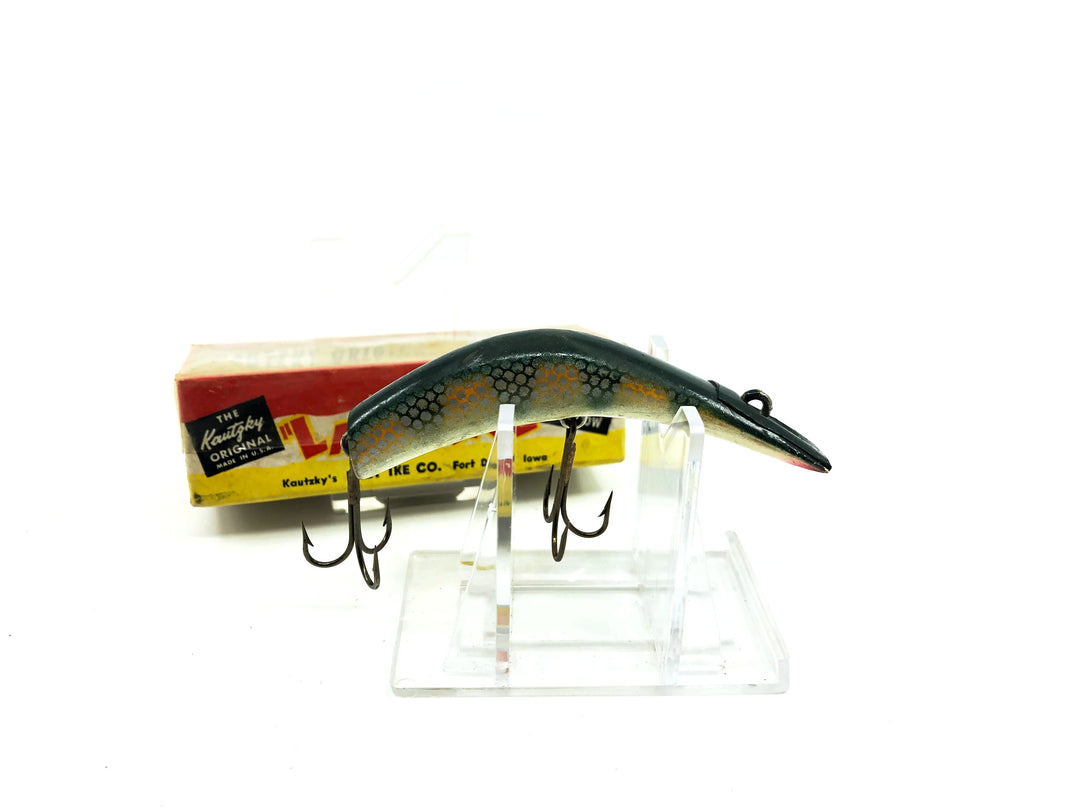 Kautzky Vintage Wooden Lazy Ike KL-3 PE Perch Color with Box