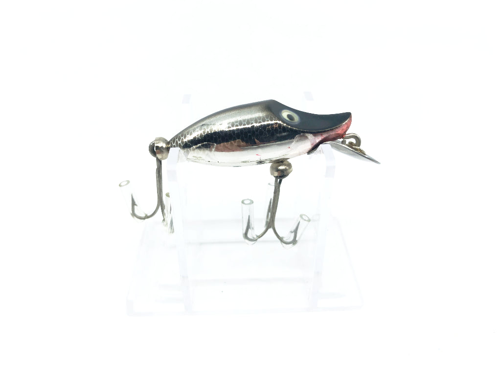 Heddon Tiny River Runt 350 NBL Black Shiner or Nickel Black Chrome Color