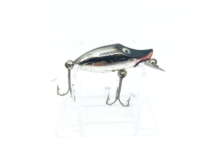 Heddon Tiny River Runt 350 NBL Black Shiner or Nickel Black Chrome Color