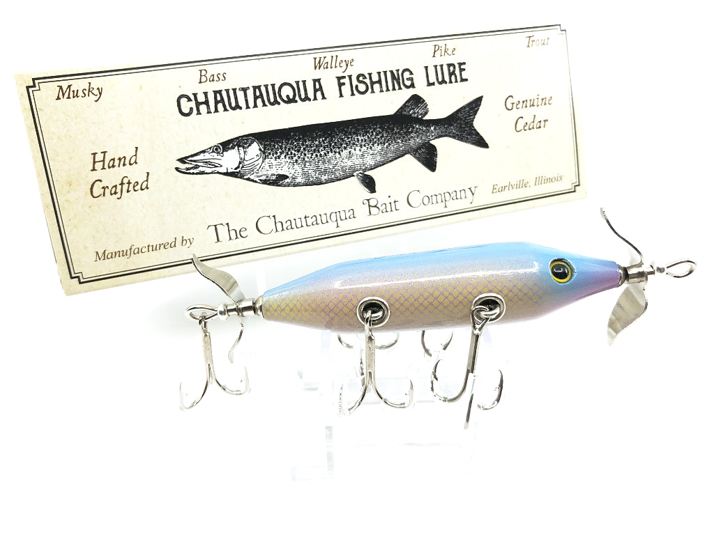 Chautauqua Special Order Wooden 5 Hook Minnow in Dolphin Minnow Color – My  Bait Shop, LLC