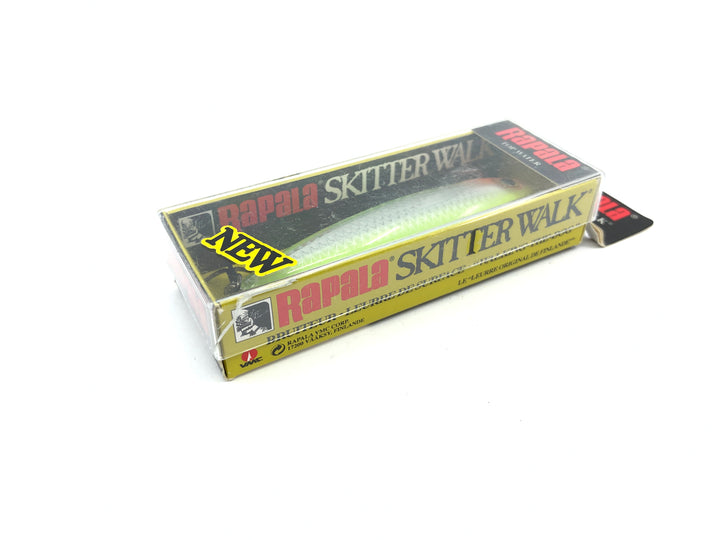 Rapala Skitter Walk SW-8 HCH Hot Chartreuse Color New in Box Old Stock